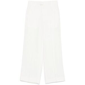 Ann Demeulemeester White Trousers - Straight Trousers Women